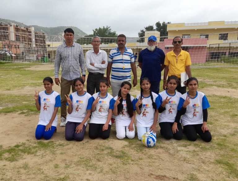 राजीव गांधी शहरी ओलम्पिक खेल में खिलाड़ियों ने खेले फाइनल मैच