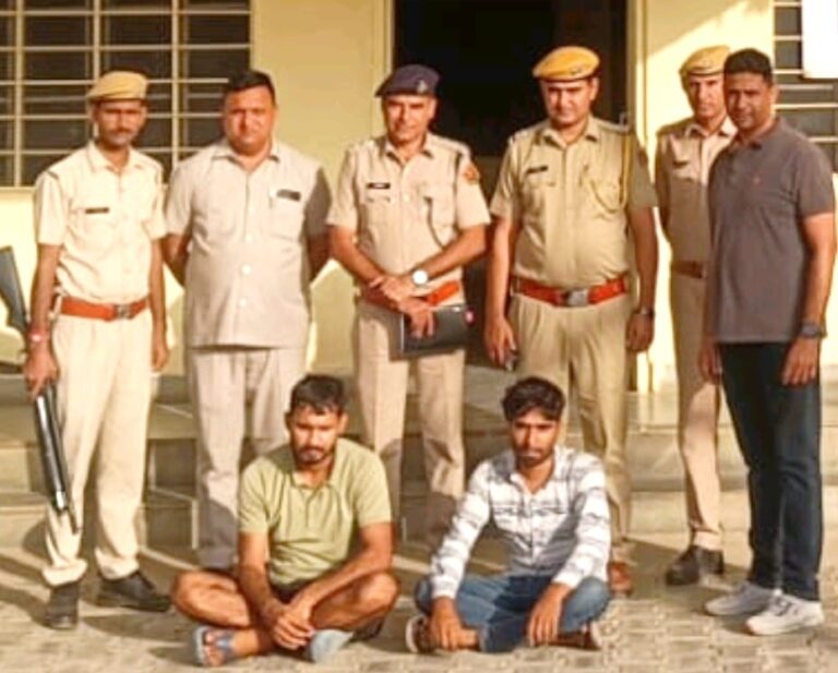 मां-बेटे की ब्लाइंड मर्डर का खुलासा ​कर मुख्य आरोपी और शूटर को किया गिरफ्तार