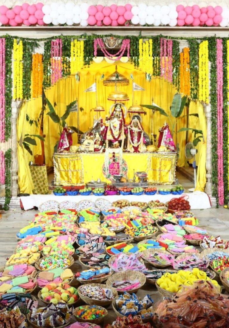 गोविंद देवजी मंदिर में राधा जी का जन्मोत्सव धूमधाम मनाया गया    