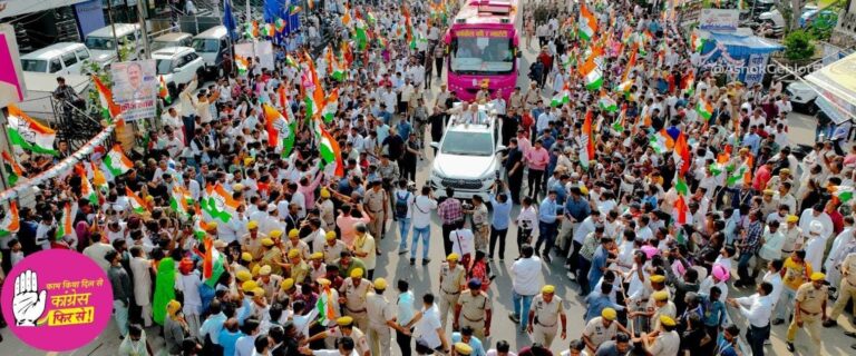 मुख्यमंत्री अशोक गहलोत ने प्रथम पूज्य के दर्शन से जयपुर में किया चुनाव प्रचार शुरू
