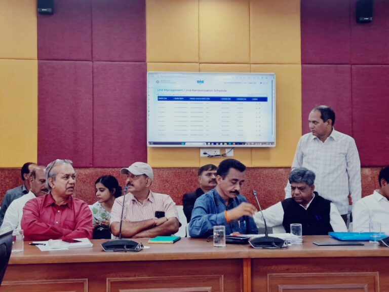 सामान्य पर्यवेक्षकों की मौजूदगी में हुआ दूसरा रेंडमाइजेशन