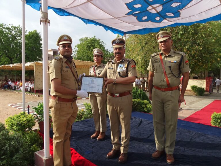 राजस्थान पुलिस स्थापना दिवस में परेड, रक्तदान शिविर सहित अनके कार्यक्रमों का हुआ आयोजन