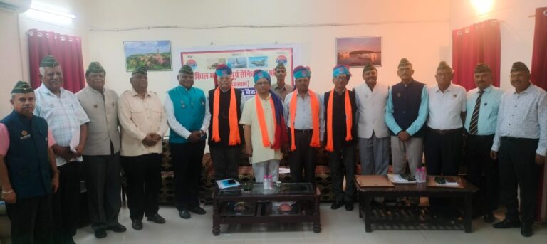 अखिल भारतीय पूर्व सैनिक सेवा परिषद की बैठक में कल्याण, मांगों और मुद्दों पर हुआ मंथन