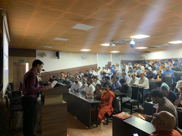 आयुष्मान भारत डिजिटल मिशन में महात्मा गांधी अस्पताल में हुआ प्रशिक्षण