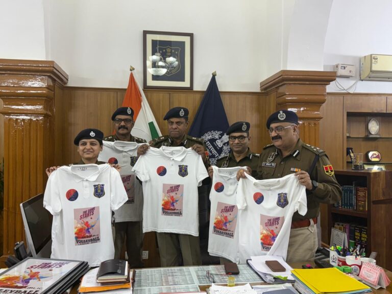 पुलिस-पब्लिक वॉलीबॉल लीग का आयोजन आज से