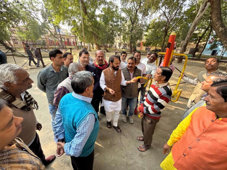 हर पार्क ऑक्सीजोन व हर मोहल्ले  बनाने पर होगा कार्य  स्मार्ट – संदीप शर्मा