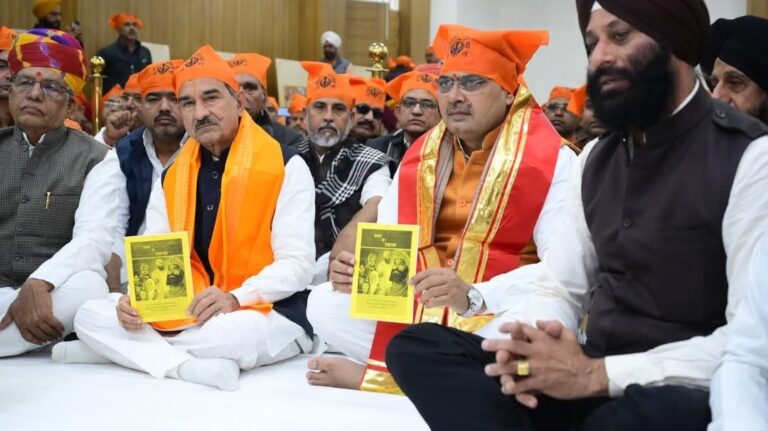 साहिबजादों के नाम पर छात्रावास के लिए सरकार करेगी भूमि आवंटन – मुख्यमंत्री  शर्मा