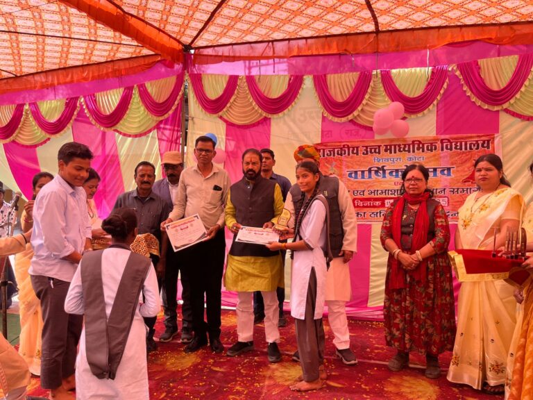 विधार्थी शिक्षा को उत्साह और उमंग के साथ ग्रहण करने की आदत बनायें – संदीप शर्मा