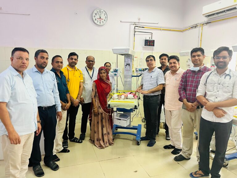 एसएनसीयू उपचार से तीन जुड़वा बच्चों को मिला नया जीवन