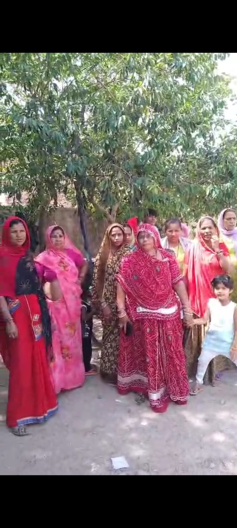 सांगानेर में पानी की मांग को लेकर महिलाओं ने किया प्रदर्शन