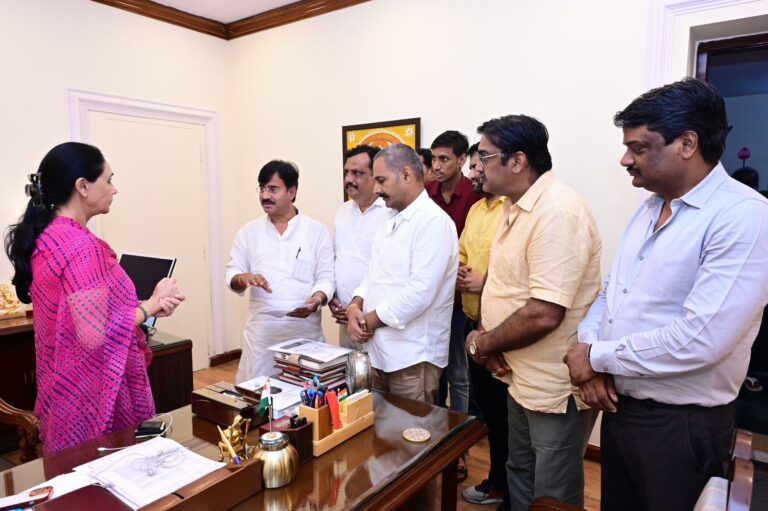 EWS बोर्ड की मांगो को लेकर उपमुख्यमंत्री को दिया ज्ञापन 