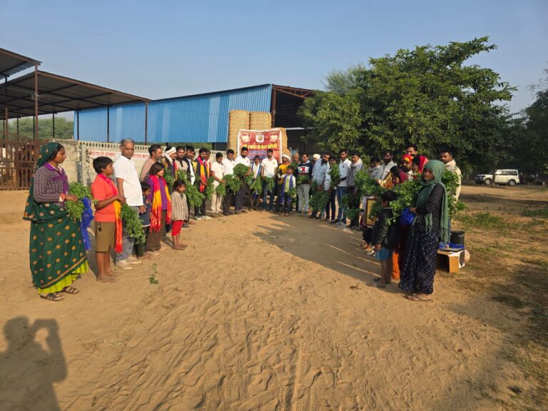 श्री श्याम गौसेवा समिति का मासिक गौ सेवा कार्यक्रम संपन्न 