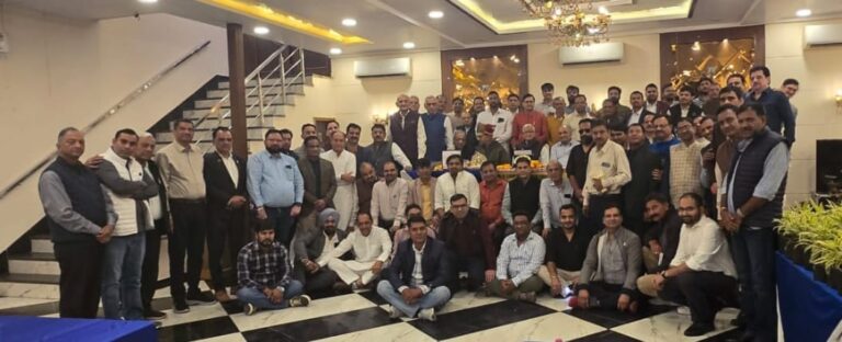 भादरा नागरिक विकास समिति ने मनाया दीपावली स्नेह-मिलन समारोह