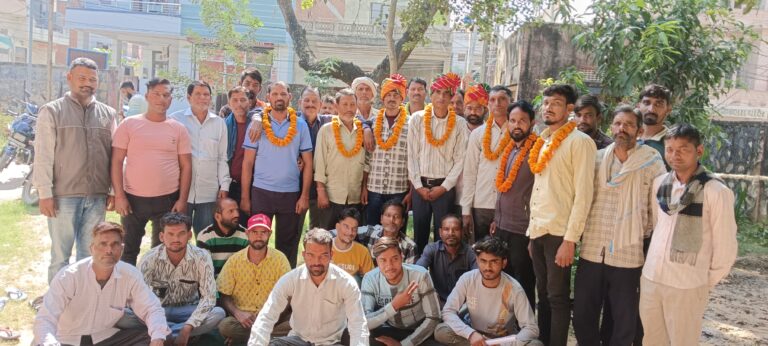 निविदा जलकर्मी यूनियन में शर्मा अध्यक्ष, बंजारा महामंत्री नियुक्त