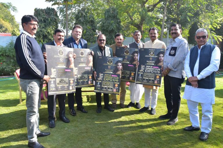 फैशन एक्सपो 2026 का पोस्टर विमोचन  उप मुख्यमंत्री बैरवा ने किया