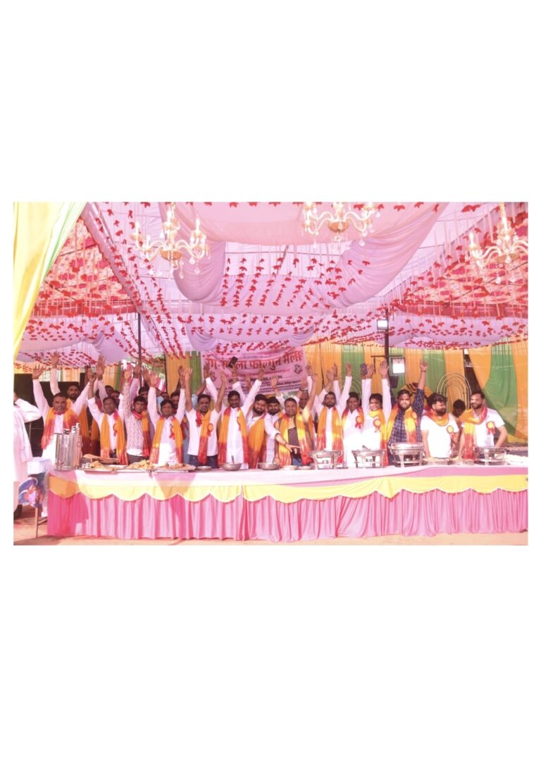 रंग रंगीला फागोत्सव का शुभारंभ, हजारों श्रद्धालुओं के पाई भंडारे में प्रसादी