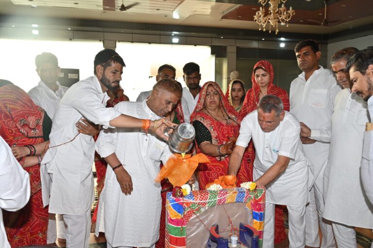प्रथम वार्षिक उत्सव श्री श्याम बाबा मूर्ति प्राण प्रतिष्ठा के साथ संपन्न