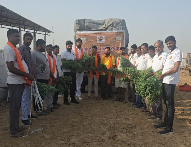 गौ सेवा परिवार का मासिक गौ सेवा कार्यक्रम संपन्न