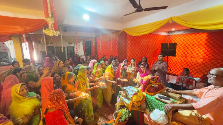भागवत कथा में शुक देव आगमन भीष्म चरित्र  ध्रुव चरित पर प्रकाश