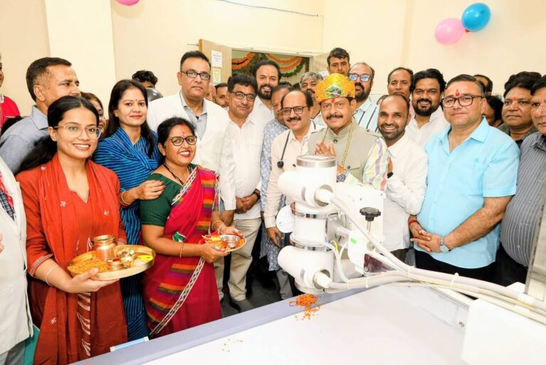 कांवटिया  हॉस्पिटल में नयी DR एक्स-रे मशीन एवं VRV System का हुआ लोकार्पण 