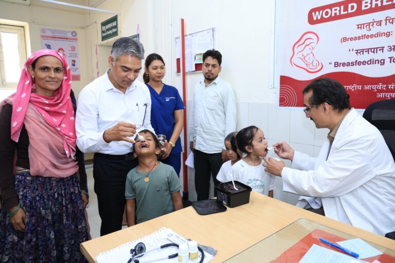 आयुर्वेद संस्थान की पहल बच्चों में एनीमिया की रोकथाम के लिए चुकंदर जैम का निशुल्क वितरण     