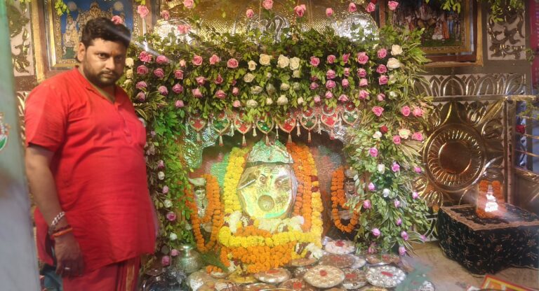 परकोटा  गणेश मंदिर में धूमधाम से मनाया गणेश चतुर्थी पर्व सजी 56 भोग की झांकी