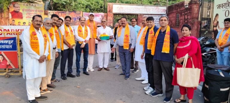 मोती डूंगरी गणेश जी को परशुराम आगमन उत्सव का न्योता विप्र फाउंडेशन ने दिया  